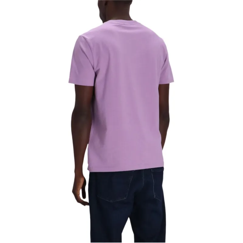 HUGO BOSS T Shirts Men Purple-2