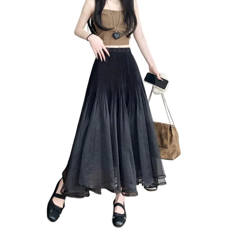 The Temptation Of The Muse Casual Long Skirt Women's-8