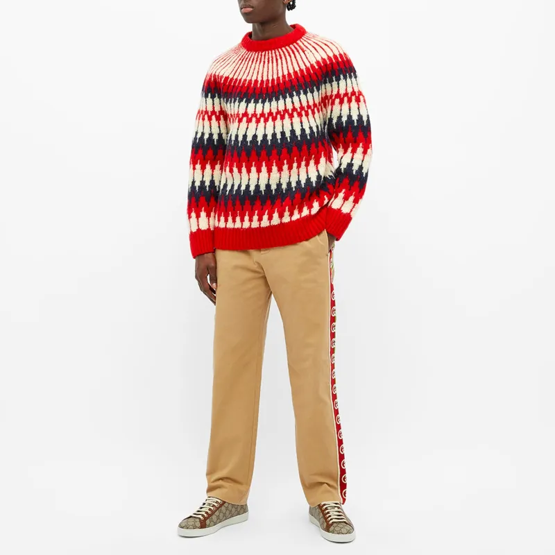 GUCCI Sweaters Men Red-1