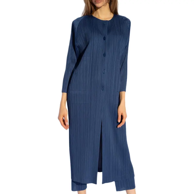 PLEATS PLEASE ISSEY MIYAKE Monthly Colors January Pleated Coat-2