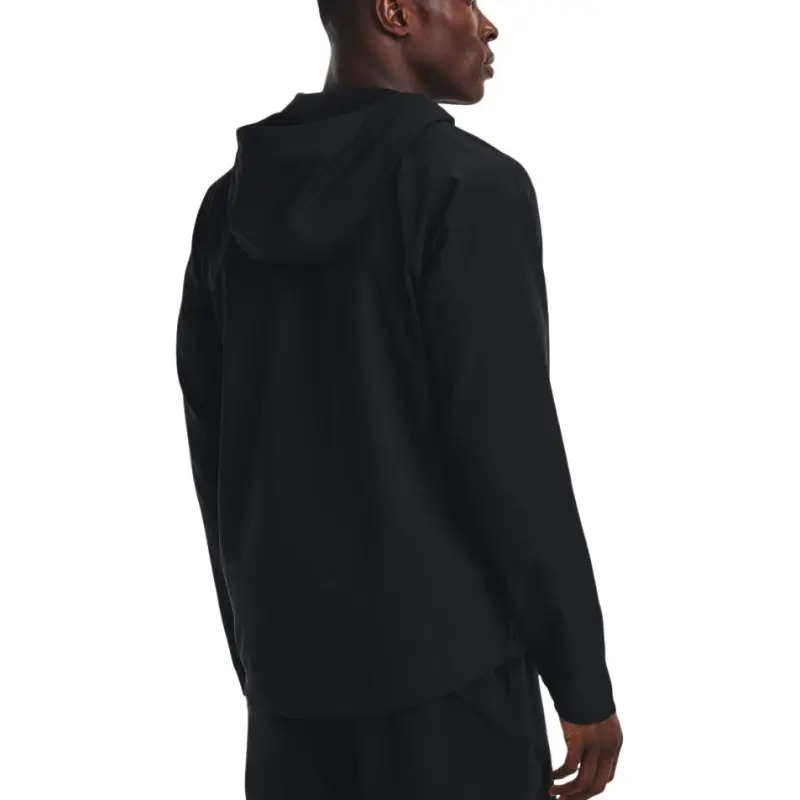 Under Armour UA Sun Protection Series Jackets Coats Men's Black Comes With Necklace-4