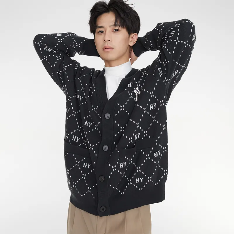 MLB Knitwear Unisex Charcoal Gray-3