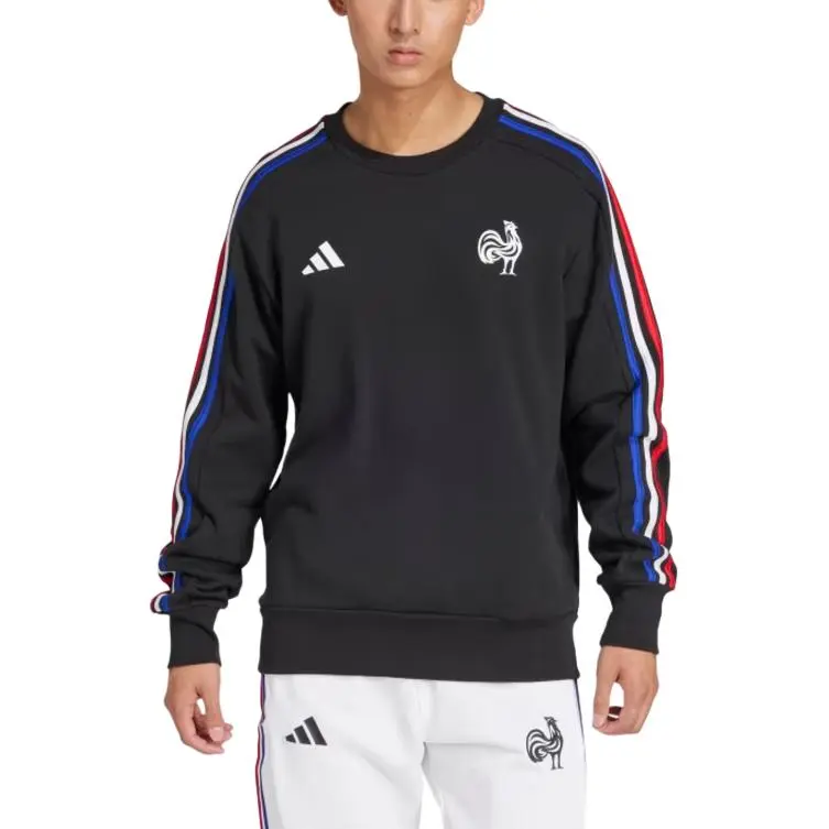 Adidas France Essentials 3 Stripes Sweatshirt-1