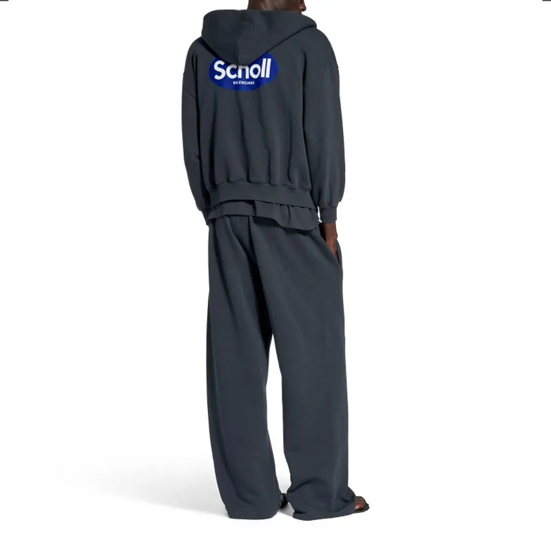 Balenciaga SS25 Knitted Sweatpants Regular Fit Men's Faded Black-2