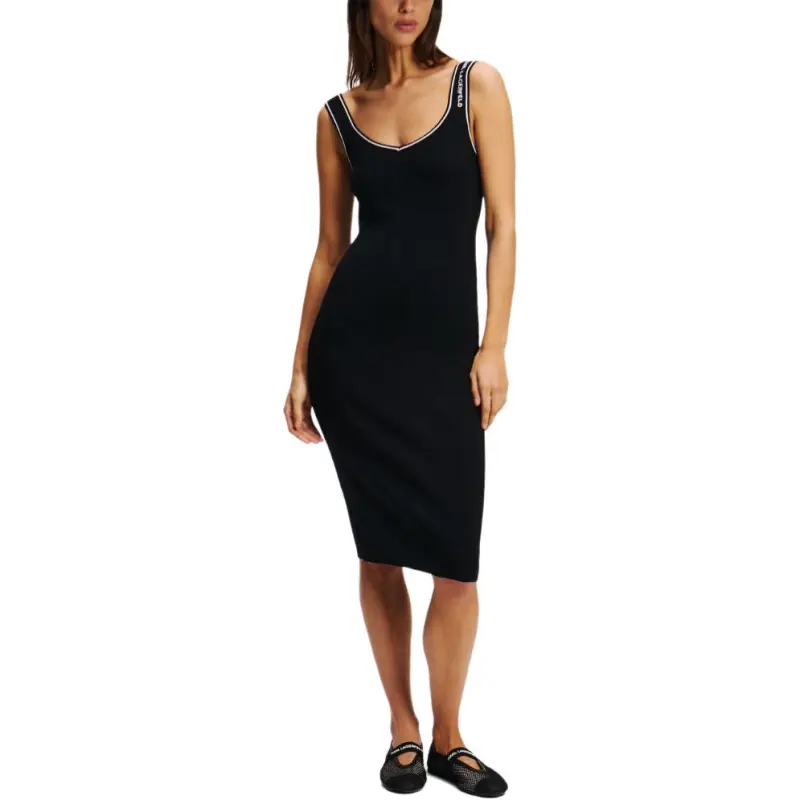 Karl Lagerfeld Knitted Dress-2