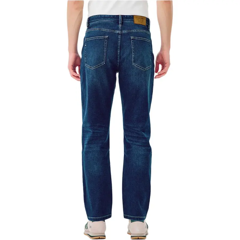 HAZZYS Jeans Men's Light Navy Blue-4