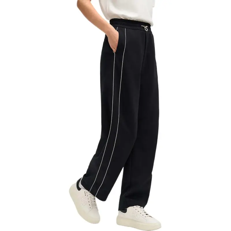 FILA MILANO Casual Pants Women's Jet Black-4