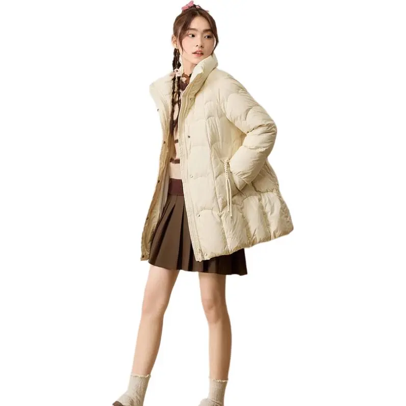 ZIHAN Down Jackets Women's Ecru-5