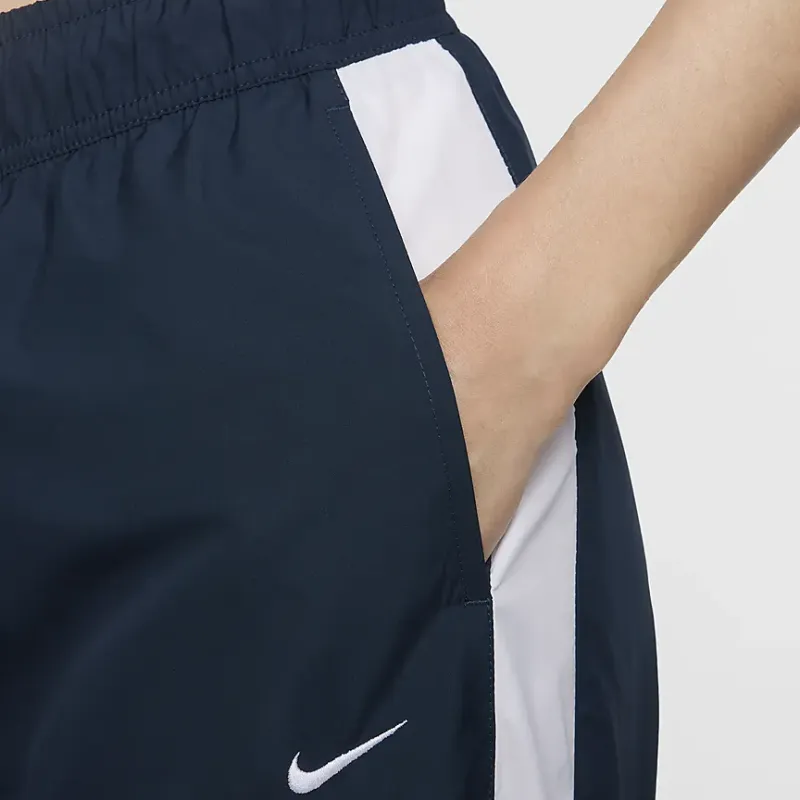 Nike Knitted Sports Pants Women's Marine Blue-3