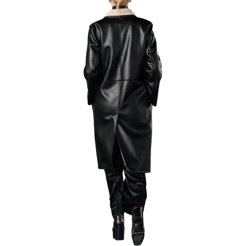 ZARA ZW Series Coats Women's Black-5