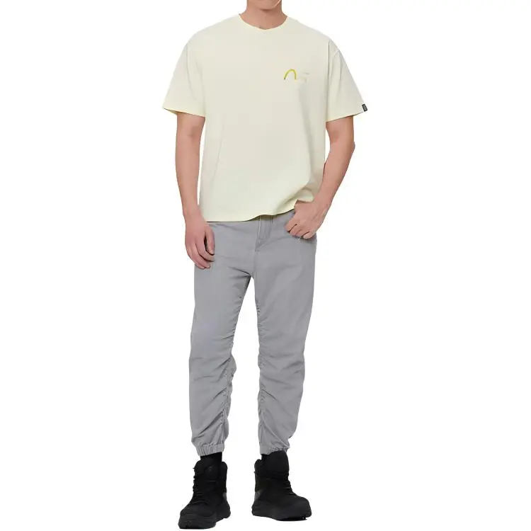 EVISU SS22 Jeans Men's Light Gray-5
