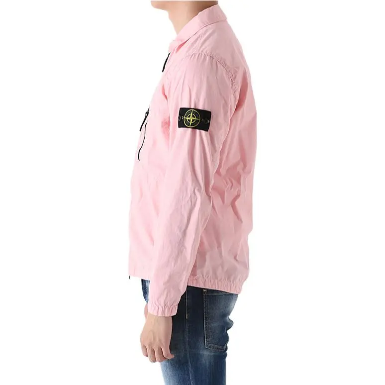 STONE ISLAND SS23 Jackets Coats Men's Pink-4