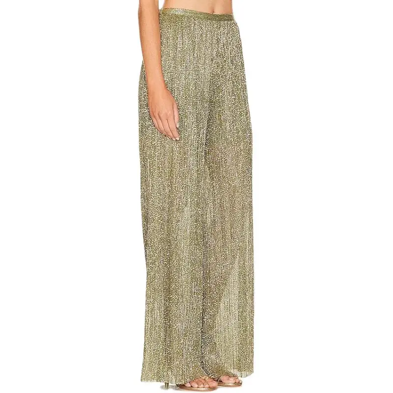 SABINA MUSAYEV Casual Pants Women's Olive Green-2