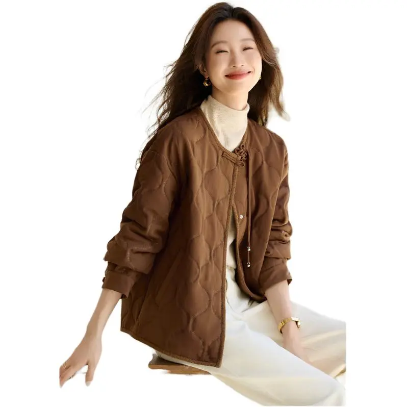 Mo Han Yi Mei Puffer Jacket Women's Caramel-4