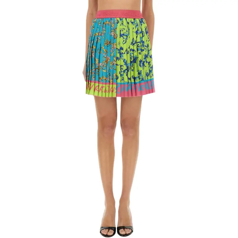 VERSACE JEANS COUTURE Casual Short Skirts Women's Multicolor-3