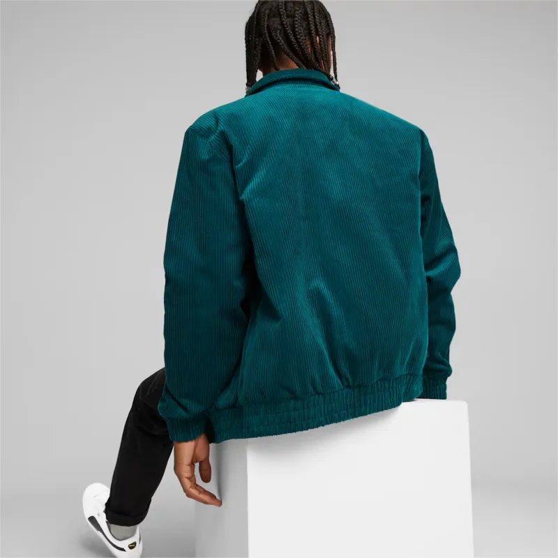 PUMA Jackets Men Green-4