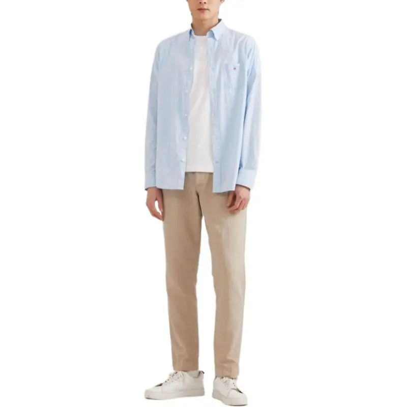 GANT Shirts Men White-4