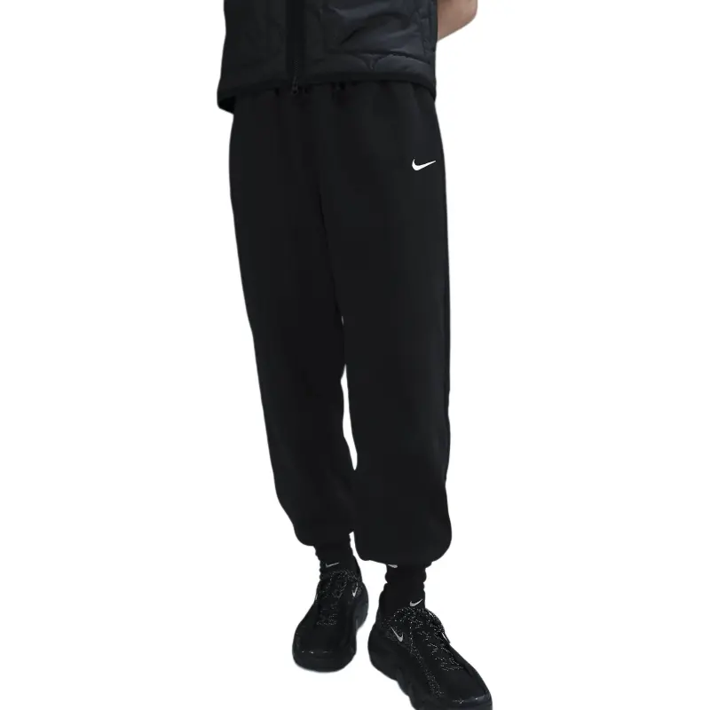 Nike Sportswear Phoenix Fleece Knitted Sports Pants Women's Black-2