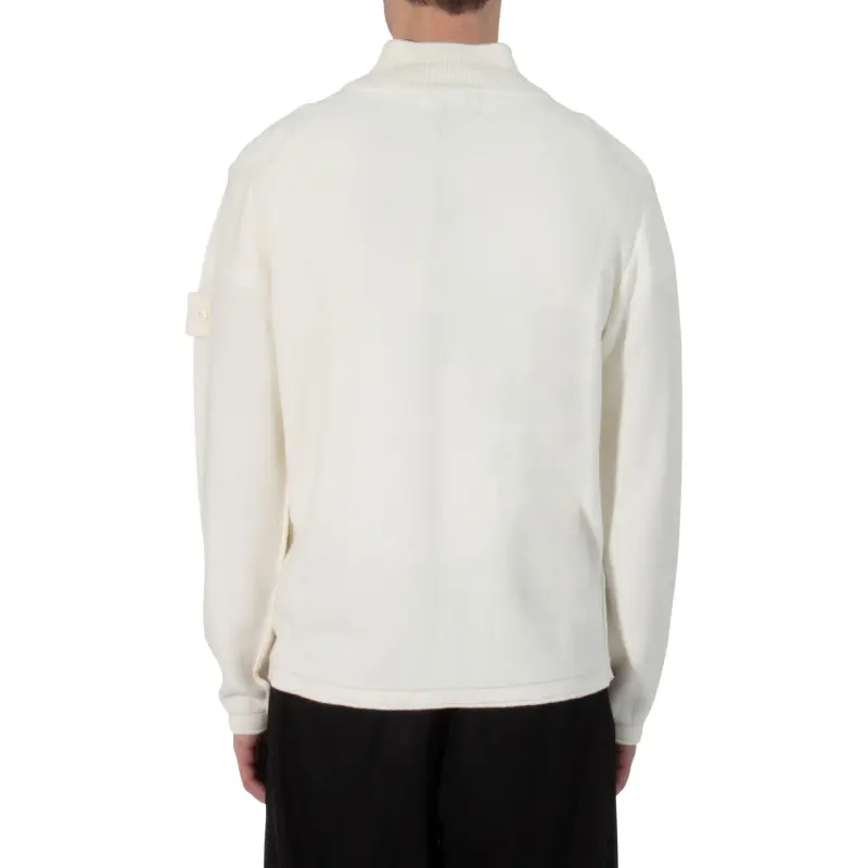 STONE ISLAND Compass motif Zip up Cardigan-4