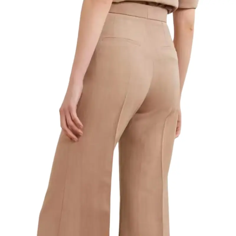 Chloé Casual Pants Women's Brown-4