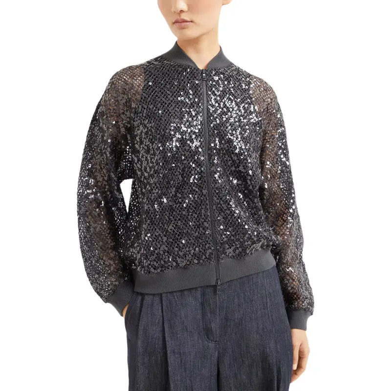 Brunello Cucinelli Sequinned Jacket-1