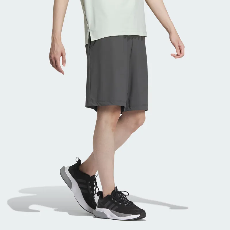 Adidas Sports Shorts Men Solid Dark Gray-4