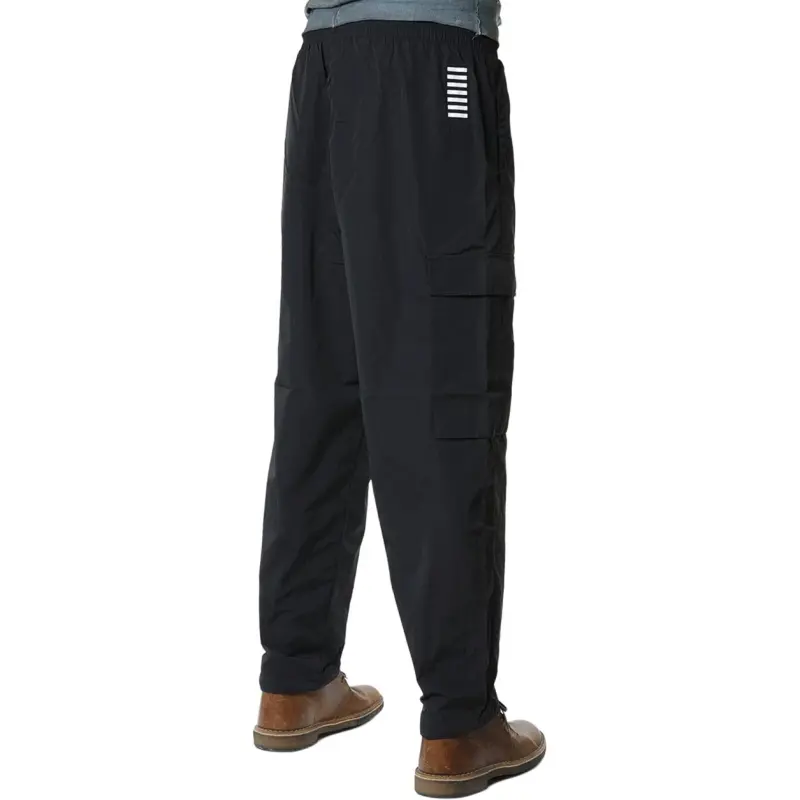 EMPORIO ARMANI EA7 SS25 Casual Pants Men's Black-4