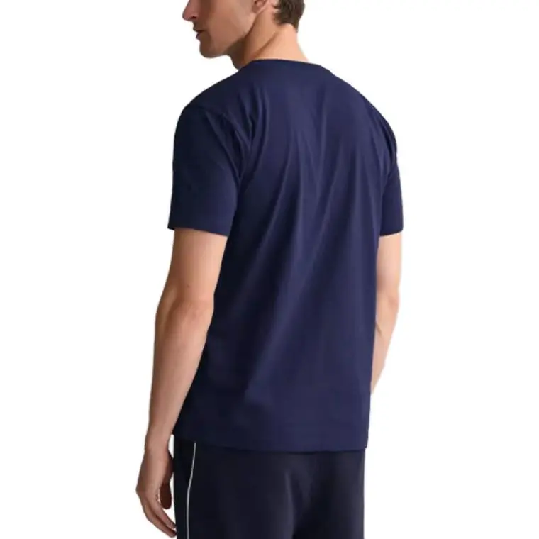 GANT T Shirts Men Classic Blue-2