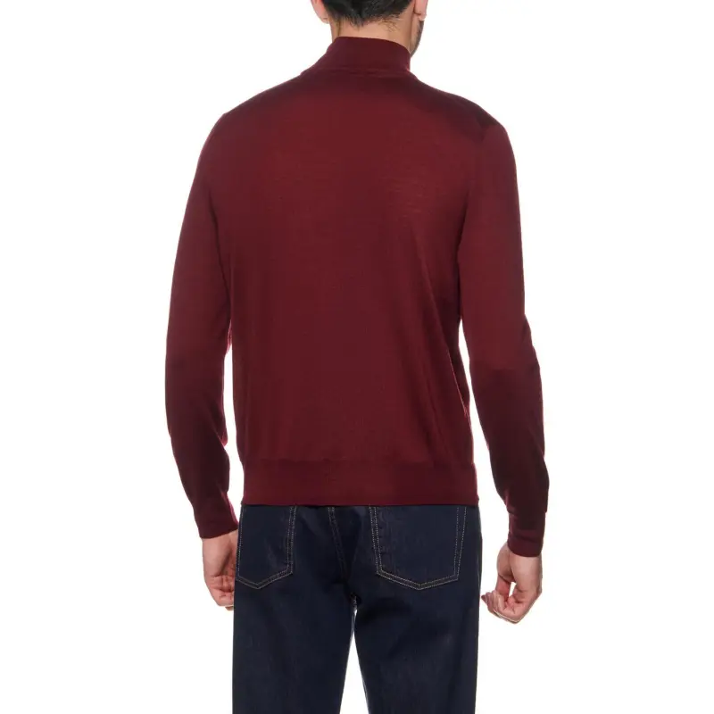 CANALI FW24 Sweater Men's Burgundy-1