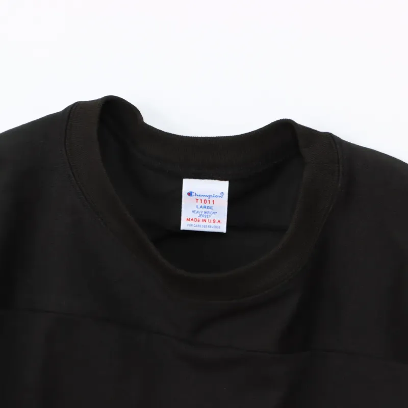 Champion T Shirts Unisex Black-1