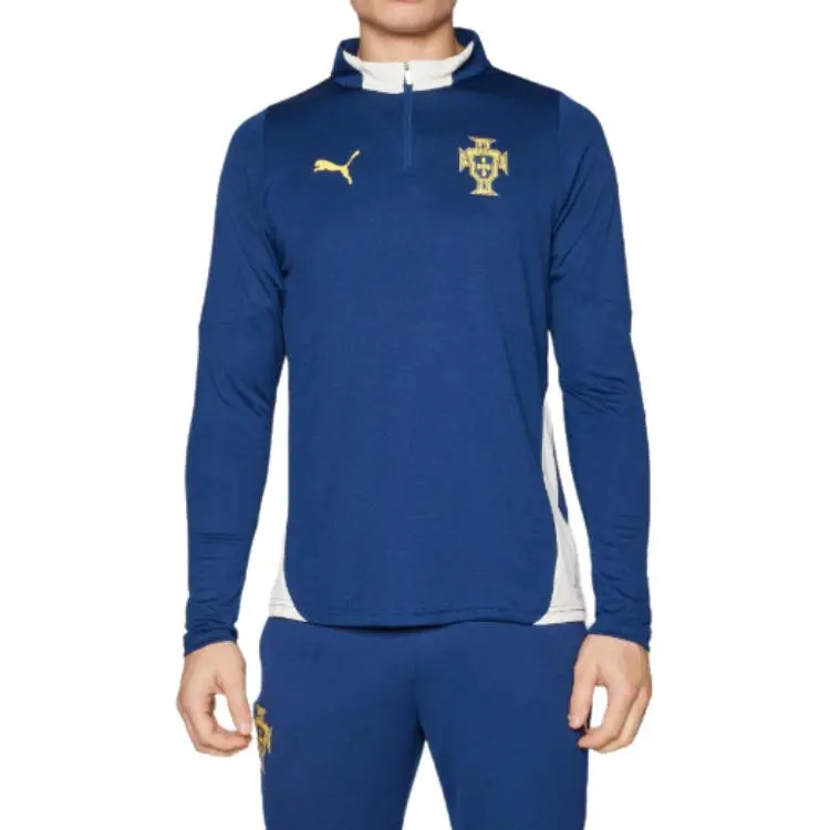 PUMA Top Para Entrenar Con Cierre de Un Cuarto Para Hombre De Portugal-3