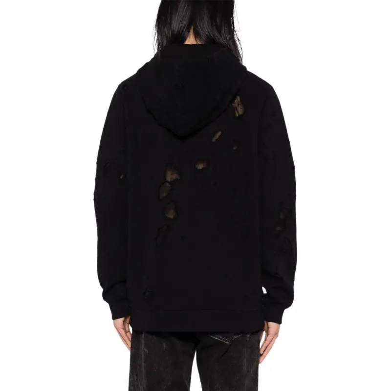Givenchy Distressed Logo print Hoodies-2