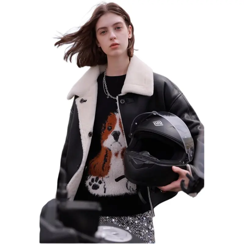 3COLOUR Jackets & Coats Women's Classic Black-3