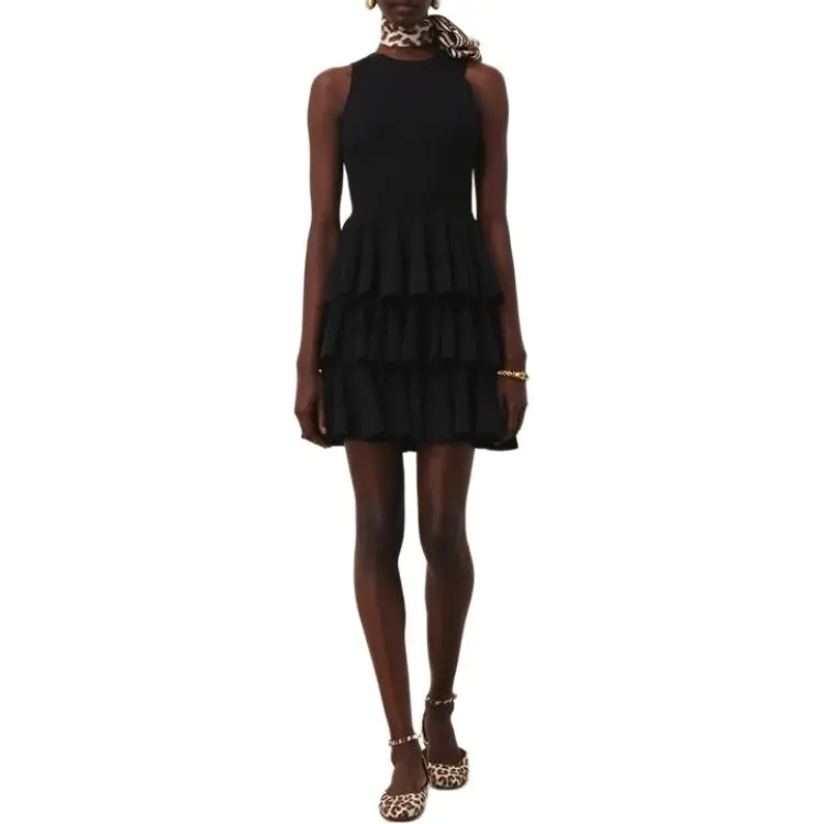 Zimmermann Illustration Ruffled Dress-4