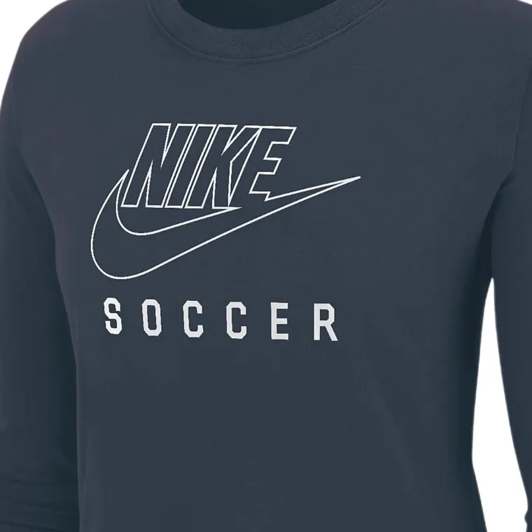 Nike Swoosh Women's Soccer Long Sleeve T Shirt-1