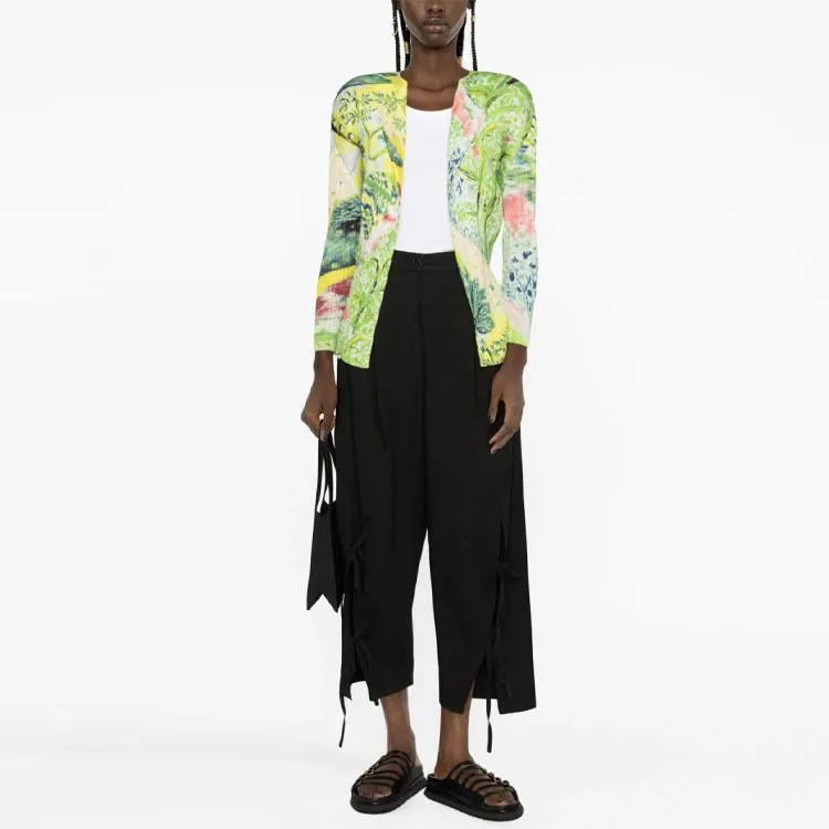PLEATS PLEASE ISSEY MIYAKE Jackets Women's Green-1