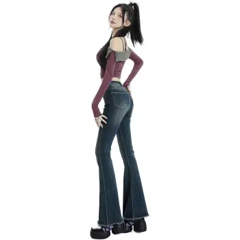 LCEVHZ'S Jeans Women's Vintage Blue