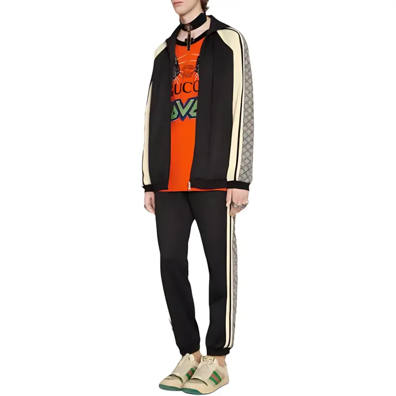 GUCCI FW18 T-Shirt Men's Orange-3