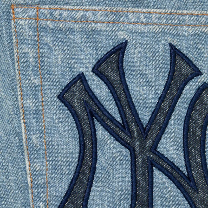 Supreme X New York Yankees Regular Jean-6