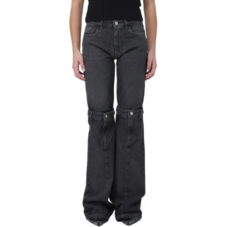 COPERNI Logo Patch Mid Rise Jeans-3