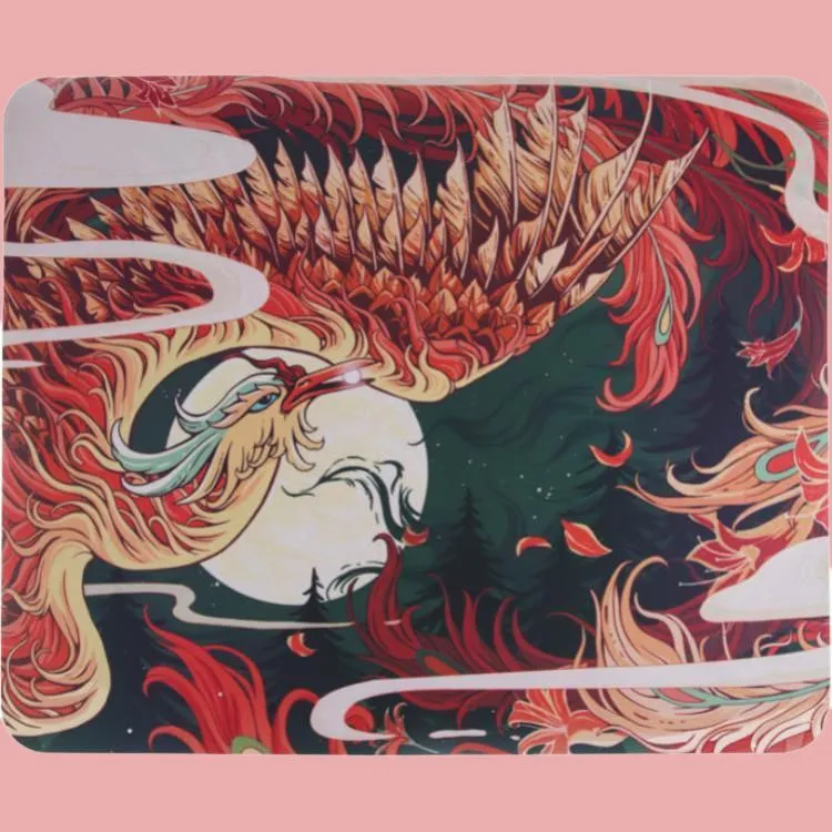 Tiger Gaming Smooth And Slightly Hard Outer Thin And Binding-Free Design Mouse Pads-2