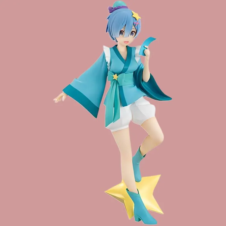 FURYU Rem Zero Starting Life In Another World Rem In Milky Way Bonus Gifts 21cm-5