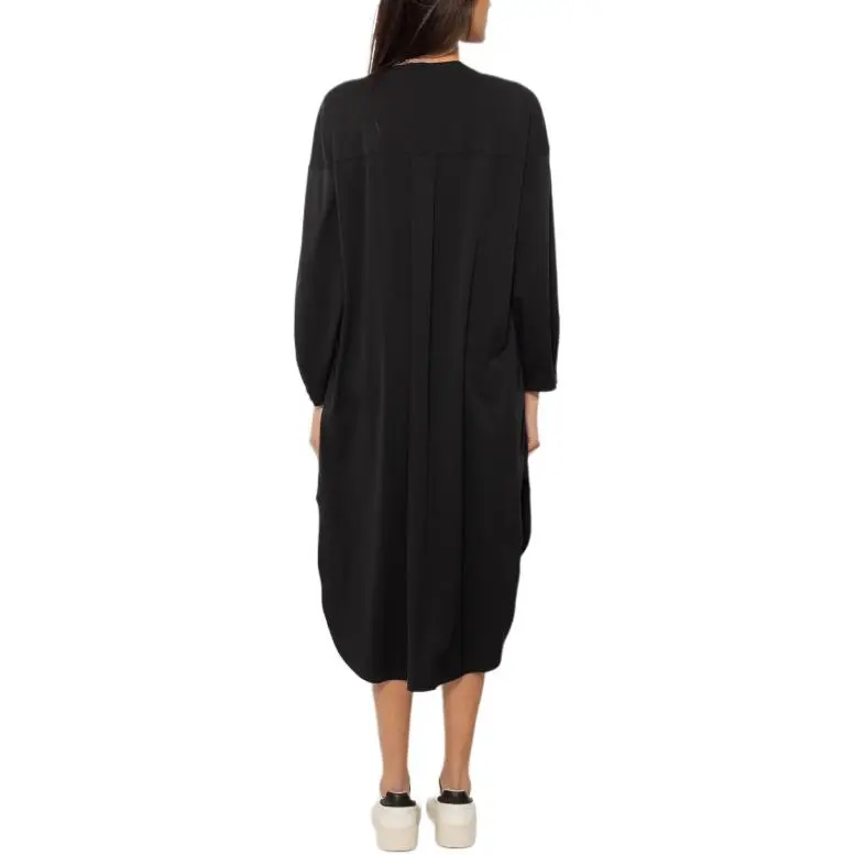 MaxMara Long Sleeved Dress Women's Black-1