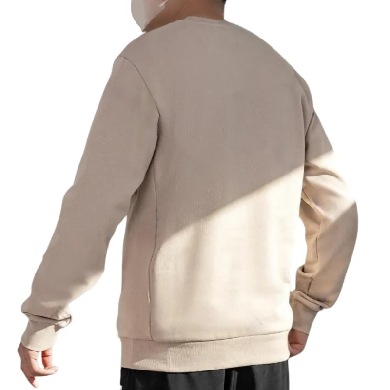 Adidas Sweatshirts Unisex Khaki-3