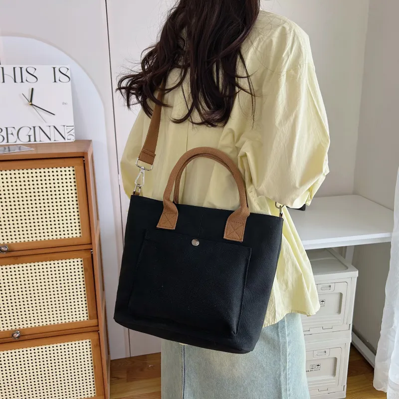 Yalu Canvas Canvas Bag One Shoulder Handbag Regular Women's Multicolor-11