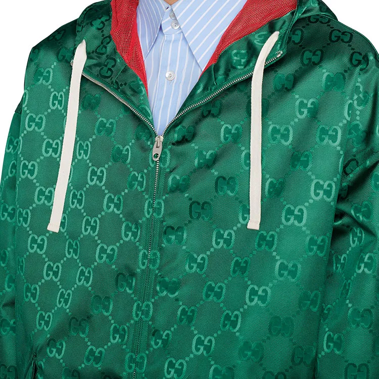 GUCCI GG canvas Rain Jacket-5