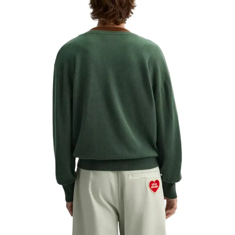 ZARA Harry Lambert Co-brand Sweaters Unisex Green-4