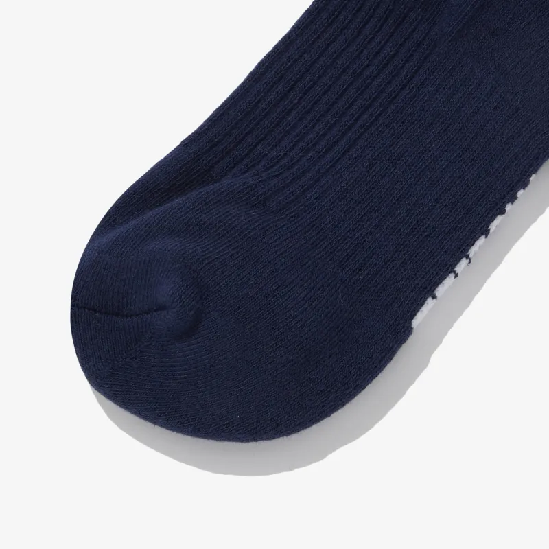 THE NORTH FACE BIG LOGO SOCKS Mid Calf Socks Unisex 1 Pack Marine Blue-3