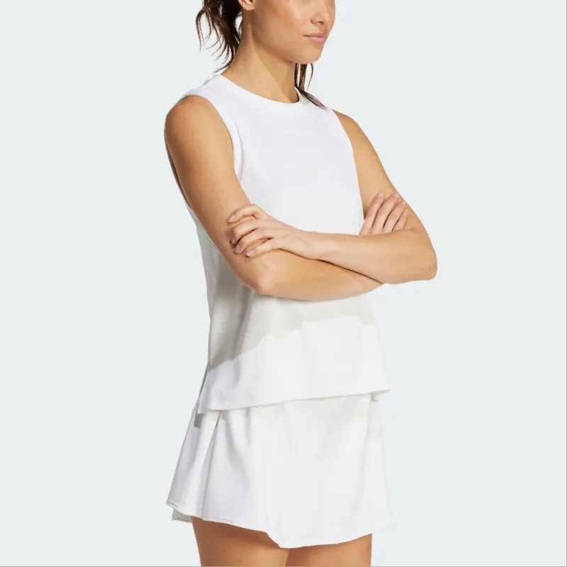 Adidas Free Shipping With AdiClub Tennis Climacool+ Match Tank Top-4