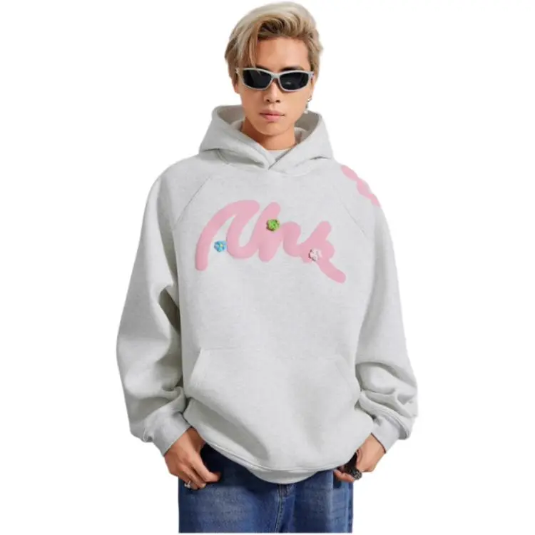 A Chock Sweatshirt Unisex Heather Gray-3